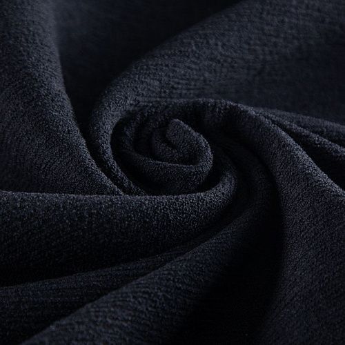 Шерсть двойная 066-20246 черный однотонный
