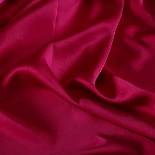 Сатин Paris 001-18431 малиновый однотонный
