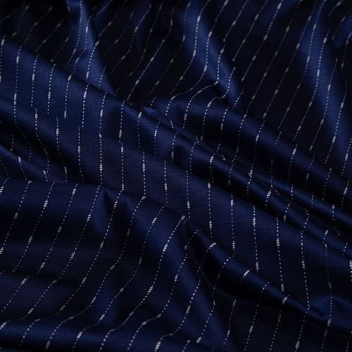 Трикотаж 056-16995 синий принтованный