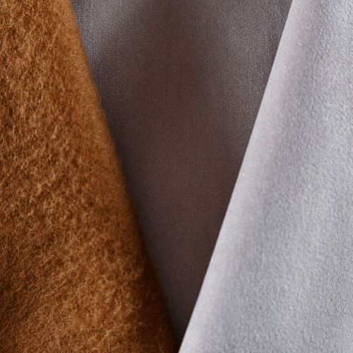 Ткань мебельная микровелюр 22-02-08971 дымчатый однотонный