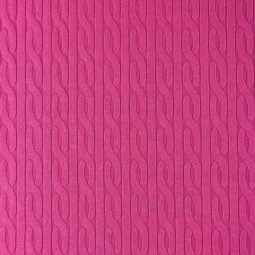 Трикотаж 056-10485 фуксия однотонный