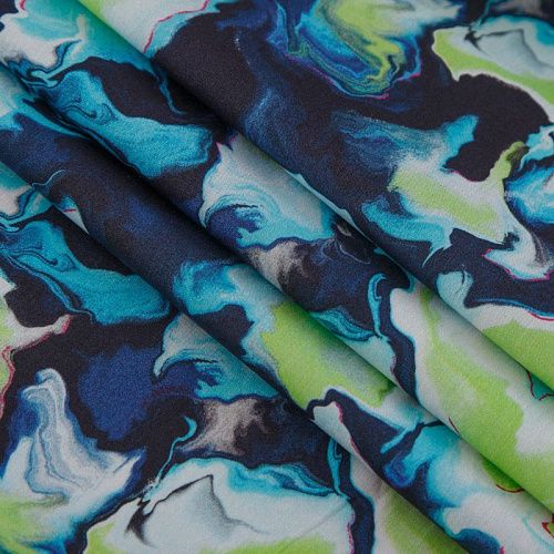 Поплин 063-16215 черный принтованный