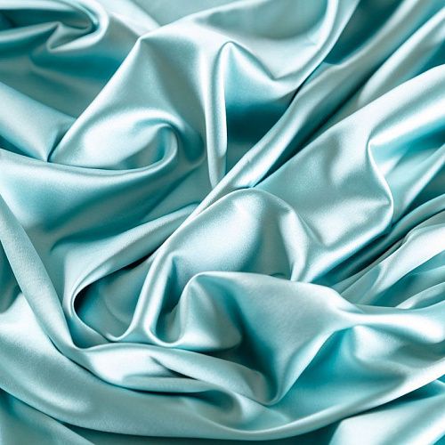 Сатин стрейч 001-07038 морская волна однотонный