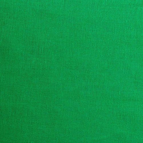 Лен-вискоза 035-01607 зеленый однотонный