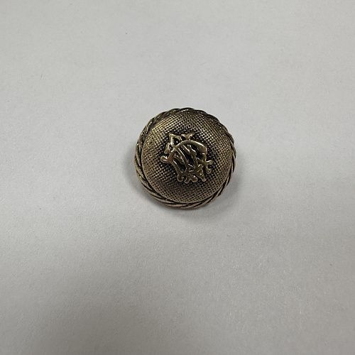 Пуговица декоративная на ножке 18мм металл бронза