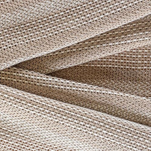 Лен вязаный 035-00841 песочный с люрексом