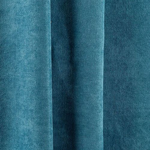 Канвас h-295 см 14-02-01622 темно-бирюзовый однотонный