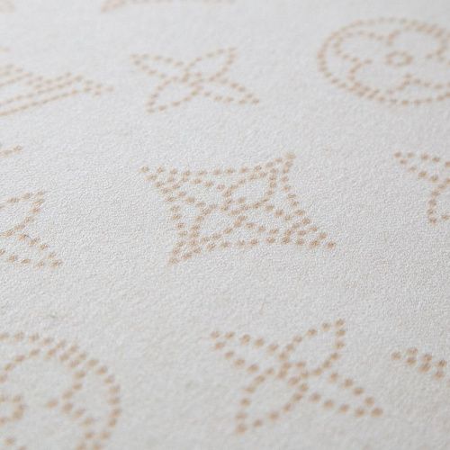 Кашемир двухсторонний Louis Vuitton 022-20219 молочный/бежевый