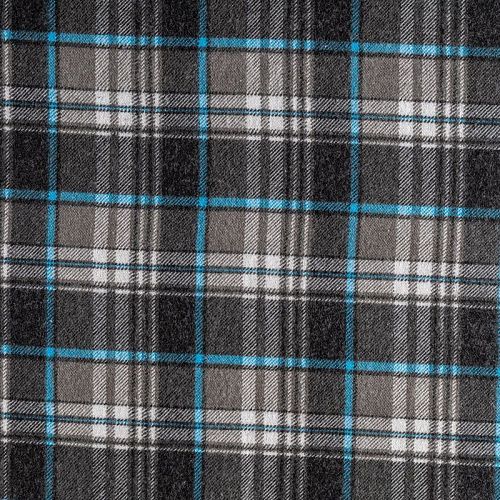 Фланель К10-052 серый принтованный