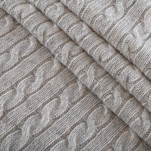 Трикотаж вязаный 056-16725 талый снег