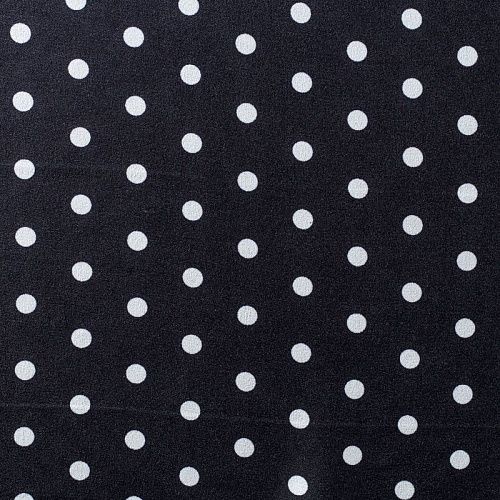 Креп 026-01551 черный принтованный