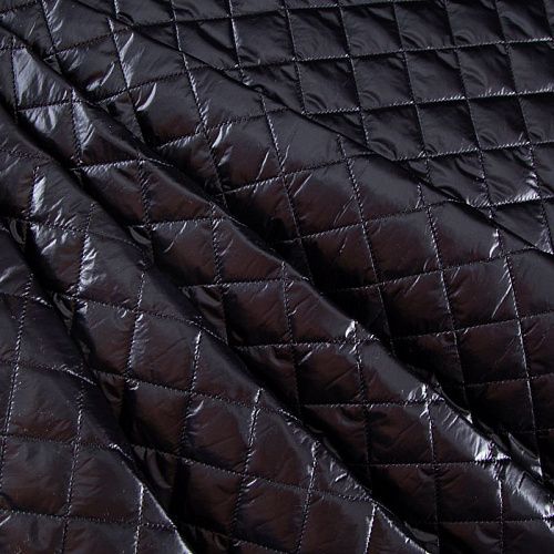 Курточная стежка двусторонняя 033-20045 черный