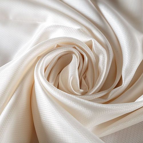 Ткань подкладочная 045-07340 сливочный жаккардовый