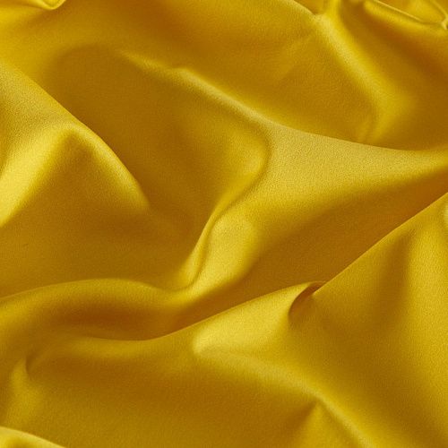 Сатин-коттон стрейч 063-16636 желтый однотонный