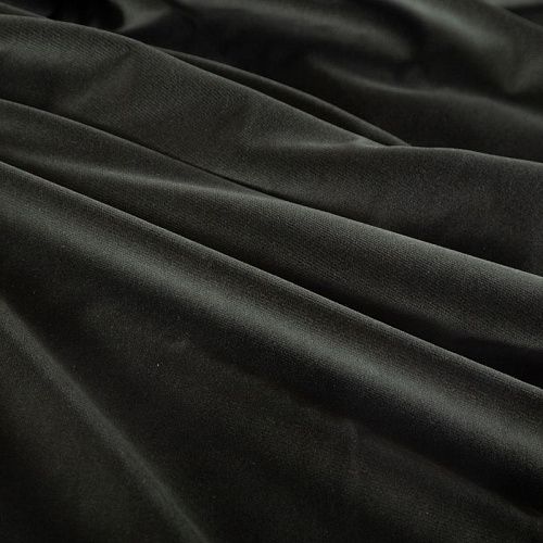 Бархат хлопковый 002-16771 зеленовато-серый