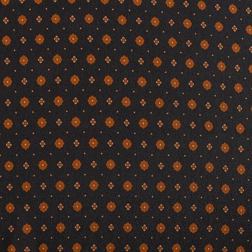 Вискоза 009-11958 черный принтованный