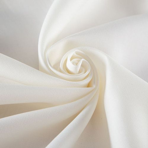 Шерсть костюмная 025-19902 молочный однотонный