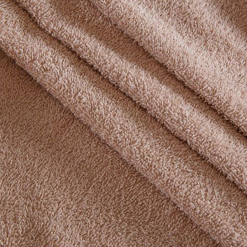 Полотно махровое ш.220 см 007-18025 бежевый однотонный