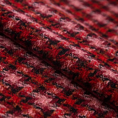 Твид Etro 052-19207 винно-красный