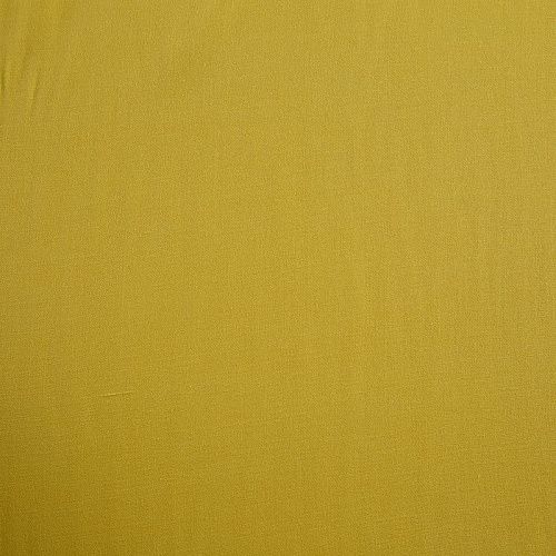 Твил-штапель 069-12793 желтый однотонный
