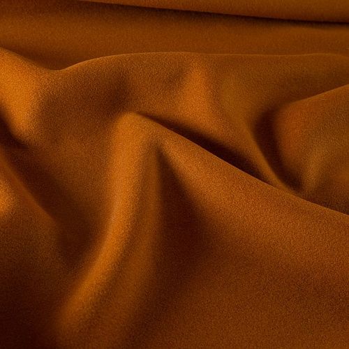 Ткань пальтовая 040-20243 рыже-коричневый