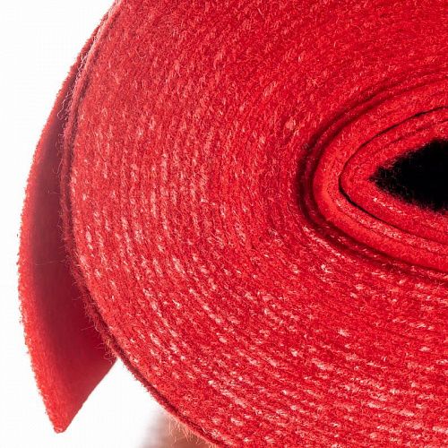 Фетр К33-682 красный однотонный