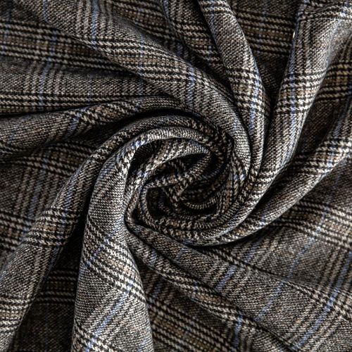 Твид 1120-341-025-0013 серый принтованный