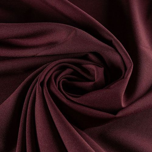 Габардин К33-832 винный однотонный