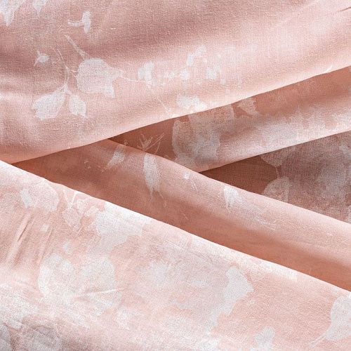 Батист 003-00872 пудровый принтованный