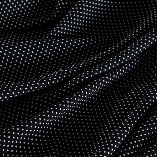 Штапель 069-14953 черный принтованный