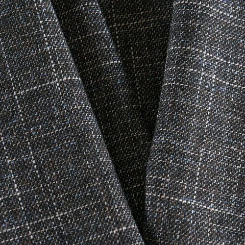 Ткань костюмная 025-11995 черный деним однотонный