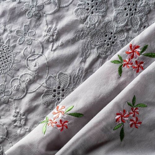 Шитье К33-225 серый с вышивкой