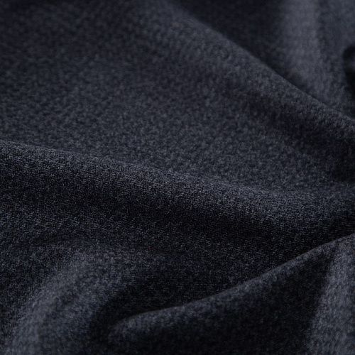 Шерсть костюмная 025-20384 черный жаккардовый