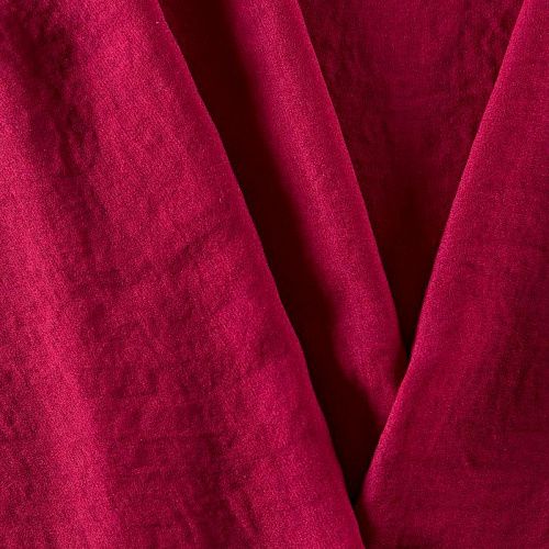 Креп-шифон жатка 027-09829 вишневый однотонный