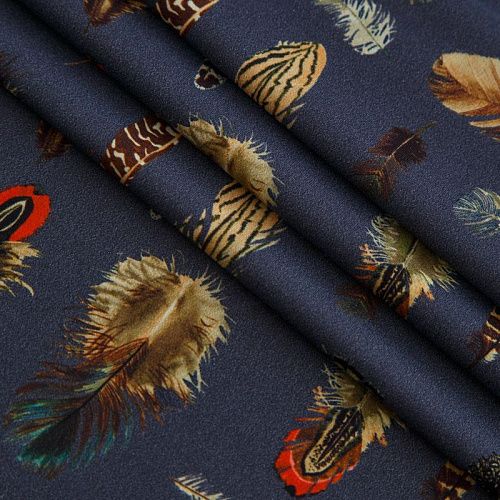 Бифлекс 005-16458 темно-синий принтованный