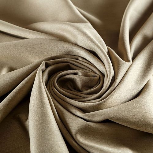 Ткань костюмная 025-05417 оливковый однотонный