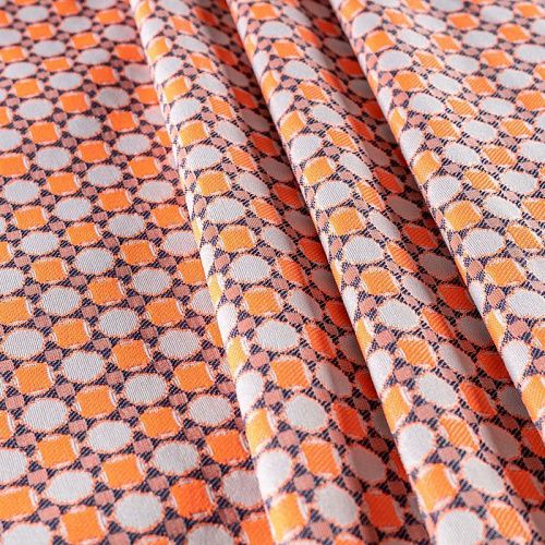 Жаккард К13-317 неоновый оранжевый