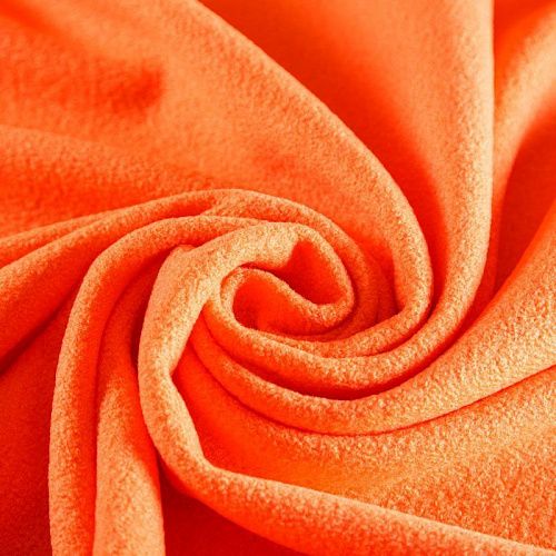 Букле 006-06426 мандариновый однотонный