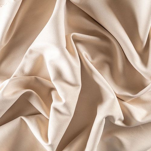 Замша портьерная 13-02-00470 пудровый однотонный