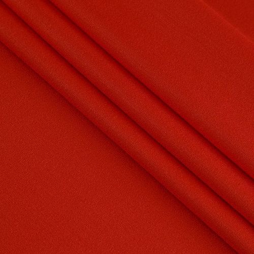 Трикотаж 056-15577 оранжевый однотонный