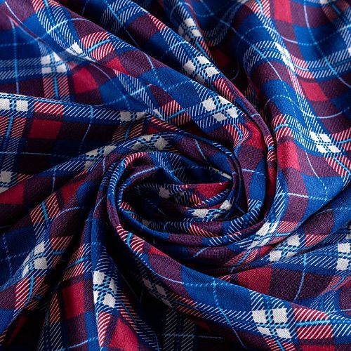 Фланель К10-047 белый принтованный