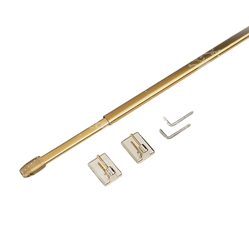 Мини-карниз Кафе d10 мм 60-100 см 163.513.60-60 латунь