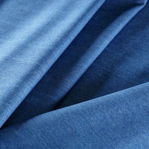 Джинс 015-06757 сине-голубой однотонный