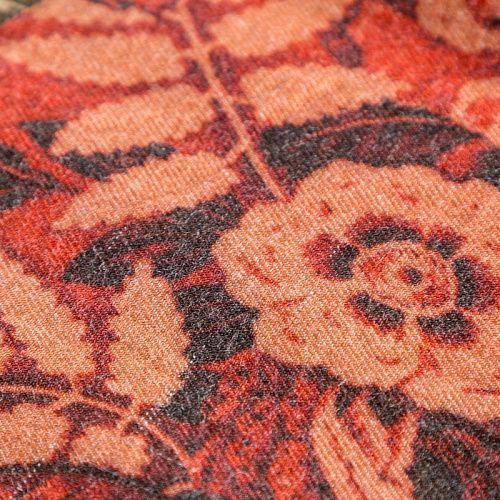 Шерсть плательная 066-02264 бежевый принтованный