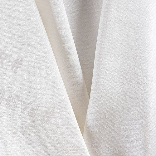 Вискоза атласная 009-11817 молочный жаккардовый