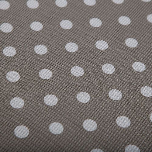 Полотно вафельное 007-15297 серо-бежевый принтованный