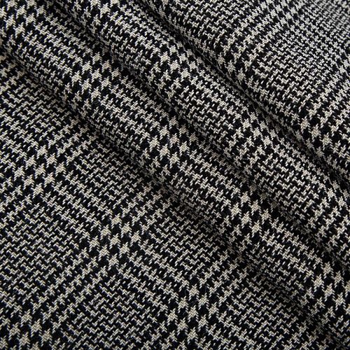 Шерсть костюмно-пальтовая 066-16366 черно-белый
