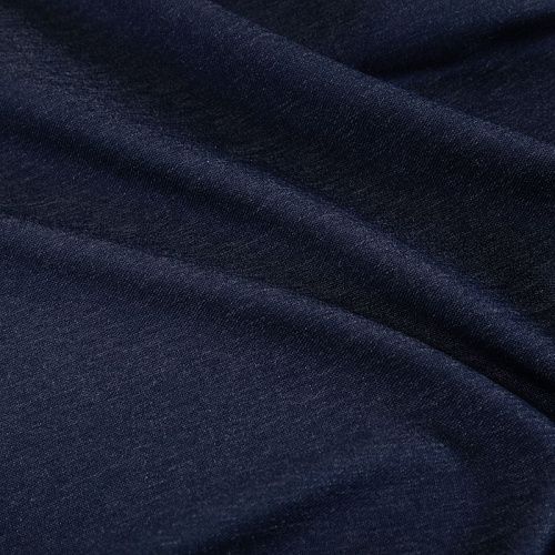 Трикотаж хлопковый 056-20392 синий деним