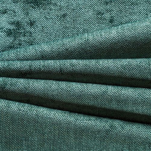 Ткань портьерная шенилл h-295 см 21-02-00084 нефритовый однотонный