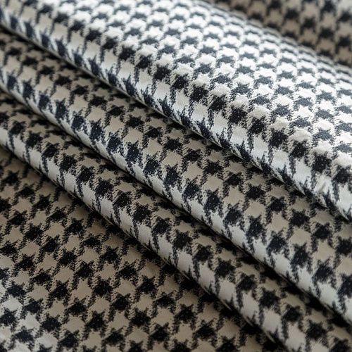 Жаккард 017-08658 молочно-черный